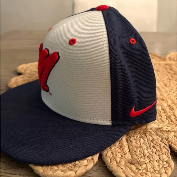 Ole Miss / University of Mississippi Baseball Fitted Hat - Picture 2 of 5